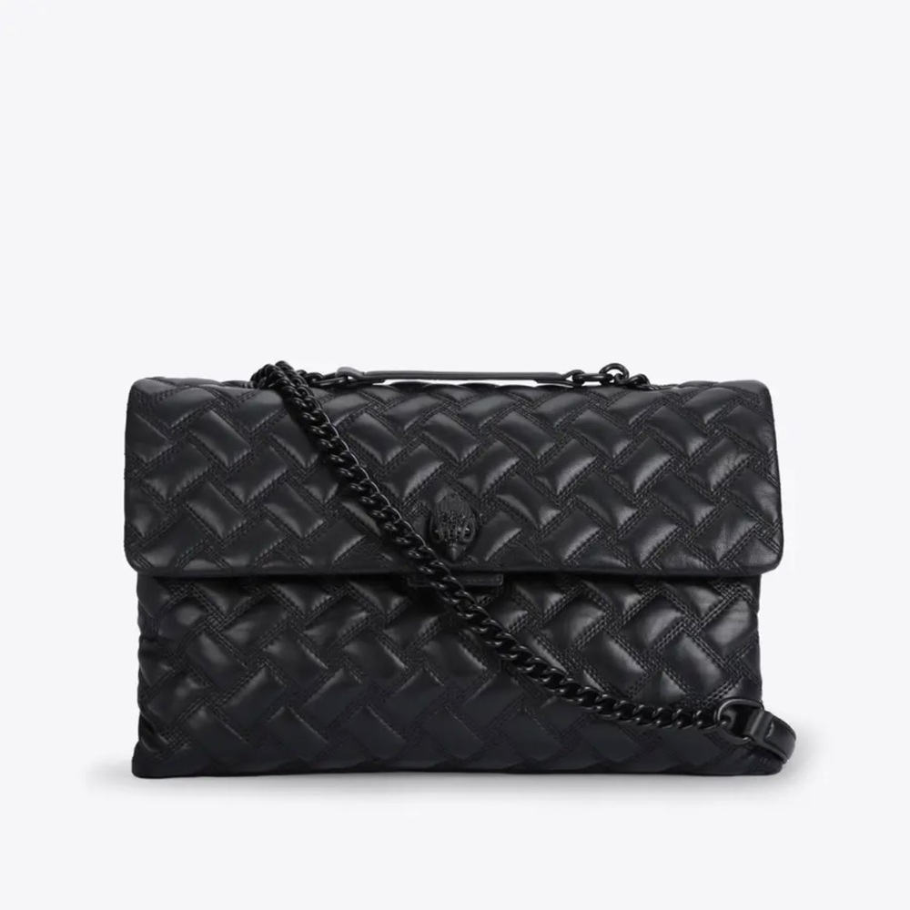 Kurt Geiger XL Quilted Bag- Black